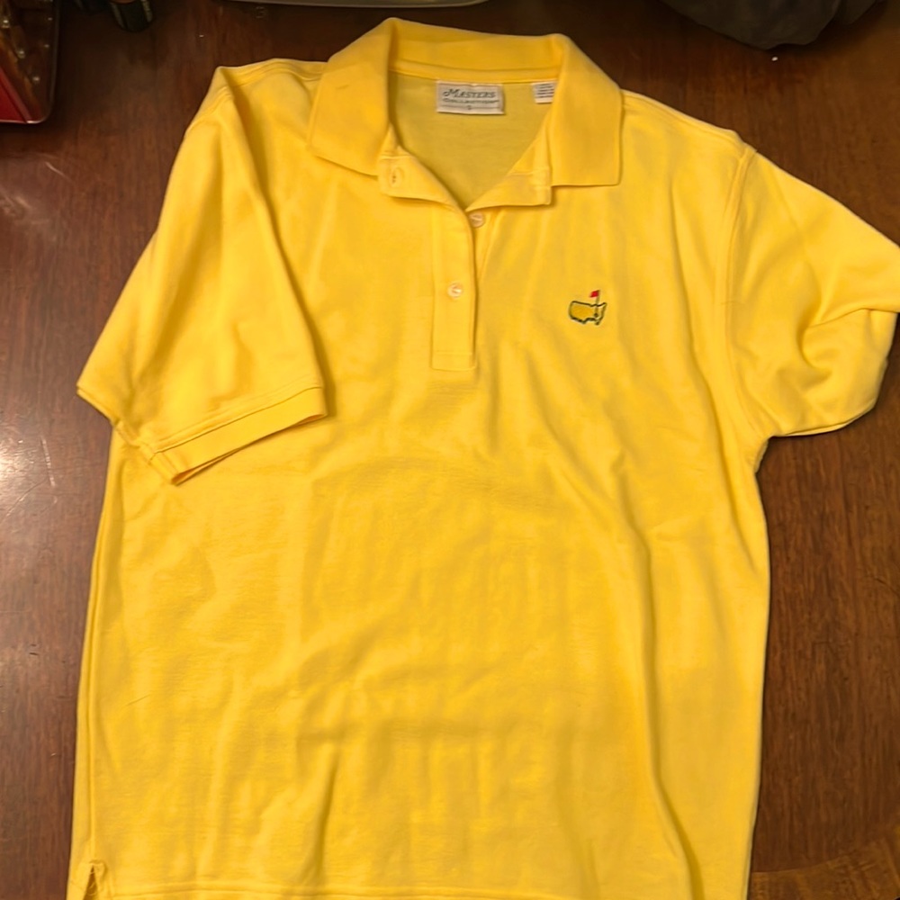 Vintage Yellow Masters Polo Shirt